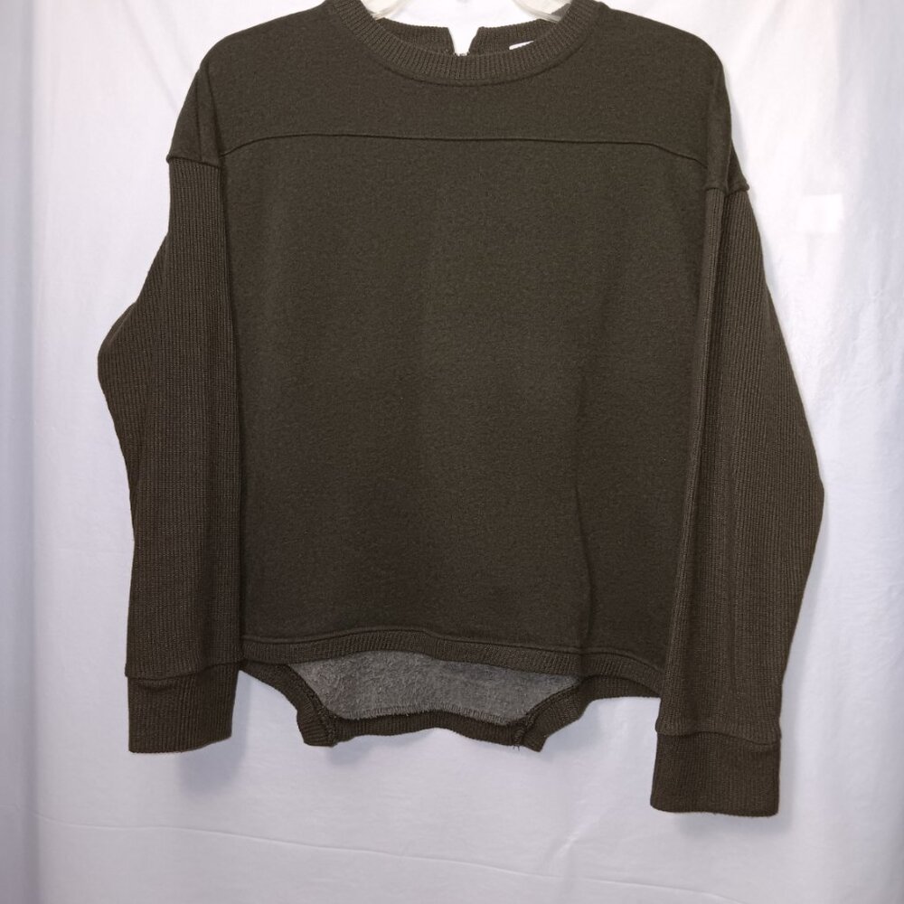 ZARA WOMAN  FLEECE TOP